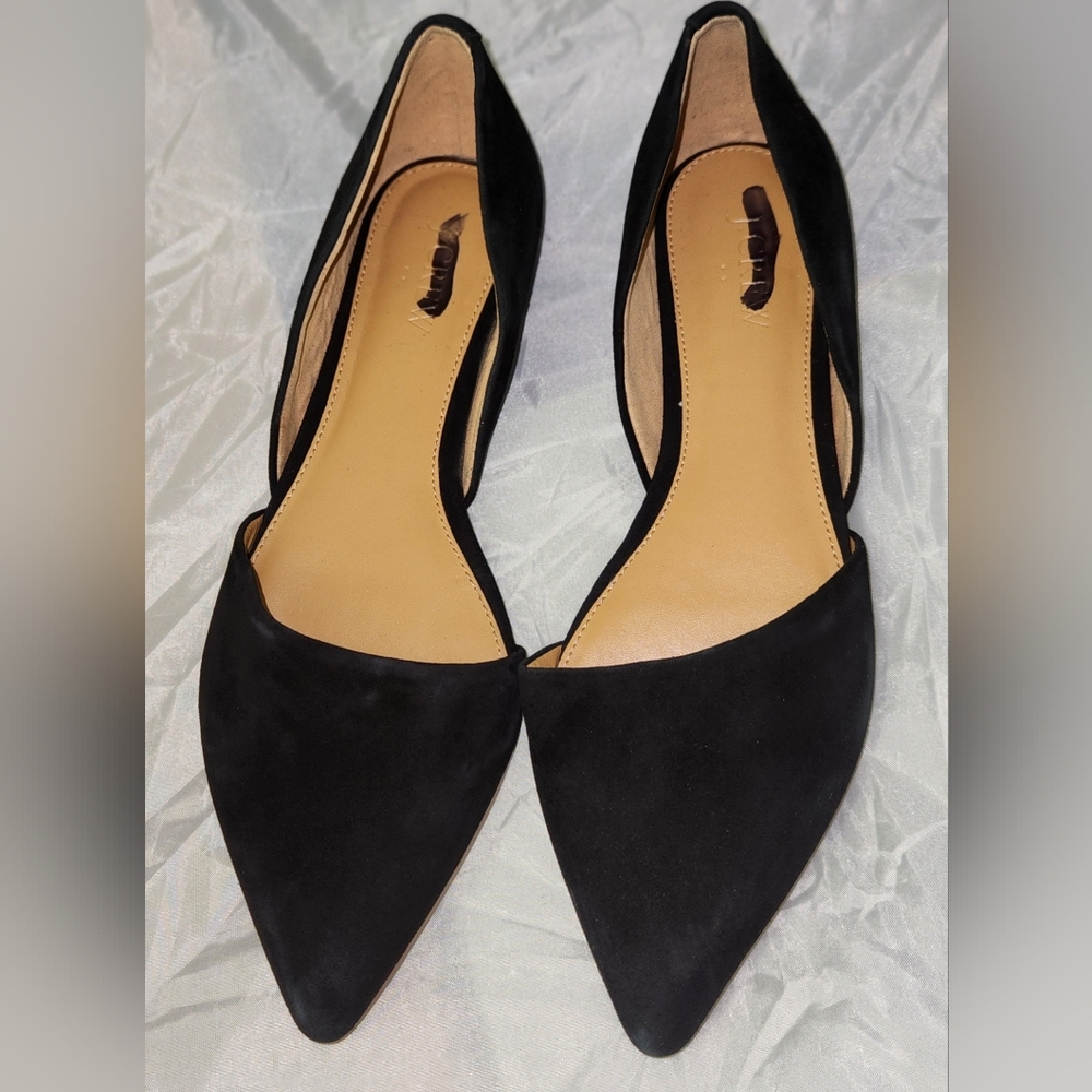 J Crew Factory Zoe suede d'Orsay flats F5310 - Picture 14 of 17
